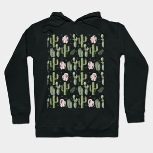 Cactus Flower pattern Hoodie